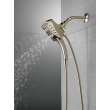 58474-PN-PR25 Universal Showering Components H2Okinetic In2ition 5-Setting Two-in-One Shower, Lumicoat Polished Nickel