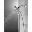 58474-PR Universal Showering Components H2Okinetic In2ition 5-Setting Two-in-One Shower, Lumicoat Chrome