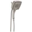 58474-SS-PR25 Universal Showering Components H2Okinetic In2ition 5-Setting Two-in-One Shower, Lumicoat Stainless