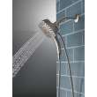 58474-SS-PR Universal Showering Components H2Okinetic In2ition 5-Setting Two-in-One Shower, Lumicoat Stainless