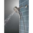 58474-SS-PR Universal Showering Components H2Okinetic In2ition 5-Setting Two-in-One Shower, Lumicoat Stainless