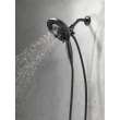 58480-BL-PK Universal Showering Components H2Okinetic In2ition 5-Setting Two-in-One Shower, Matte Black