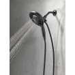 58480-BL25-PK Universal Showering Components H2Okinetic In2ition 5-Setting Two-in-One Shower, Matte Black