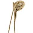 58480-CZ-PR25-PK Universal Showering Components H2Okinetic In2ition 5-Setting Two-In-One Shower, Lumicoat Champagne Bronze
