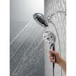 58480-PR-PK Universal Showering Components H2Okinetic In2ition 5-Setting Two-in-One Shower, Lumicoat Chrome