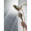 58569-CZ-PR-PK Universal Showering Components In2ition 5-Setting Two-In-One Shower, Lumicoat Champagne Bronze