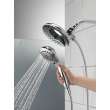 58569-PR-PK Universal Showering Components In2ition 5-Setting Two-In-One Shower, Lumicoat Chrome