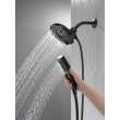 58620-BL-PK Universal Showering Components In2ition H2Okinetic 5-Setting Two-in-One Shower, Matte Black