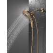 58620-CZ-PR25-PK Universal Showering Components H2Okinetic In2ition 5-Setting Two-In-One Shower, Lumicoat Champagne Bronze
