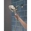 58620-PN-PR-PK Universal Showering Components H2Okinetic In2ition 5-Setting Two-In-One Shower, Lumicoat Polished Nickel
