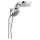58680-25 Universal Showering Components HydroRain H2Okinetic 5-Setting Two-in-One Shower Head, Chrome