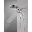 58680-25 Universal Showering Components HydroRain H2Okinetic 5-Setting Two-in-One Shower Head, Chrome