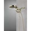 58680-PN-PR Universal Showering Components HydroRain H2Okinetic 5-Setting Two-In-One Shower Head, Lumicoat Polished Nickel
