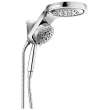 58680-PR25 Universal Showering Components HydroRain H2Okinetic 5-Setting Two-in-One Shower Head, Lumicoat Chrome