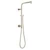 58810-PN-PR Universal Showering Components Emerge 18" Round Shower Column, Lumicoat Polished Nickel