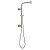 58810-SS-PR Universal Showering Components Emerge 18" Round Shower Column, Lumicoat Stainless