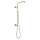 58820-PN-PR Universal Showering Components Emerge 26" Round Shower Column, Lumicoat Polished Nickel
