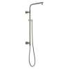 58820-SS-PR Universal Showering Components Emerge 26" Round Shower Column, Lumicoat Stainless