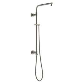 58820-SS-PR Universal Showering Components Emerge 26" Round Shower Column, Lumicoat Stainless