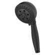 59445-BL-PK Universal Showering Components H2Okinetic 5-Setting Hand Shower, Matte Black