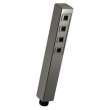 59567-KS-PR-PK Universal Showering Components H2Okinetic Single-Setting Hand Shower, Lumicoat Black Stainless