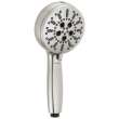 59584-SS-PR-PK Universal Showering Components 7-Setting Hand Shower with Cleaning Spray, Lumicoat Stainless