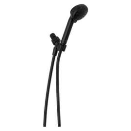 75413DBL Universal Showering Components 4-Setting Hand Shower, Matte Black