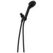 75413DBL Universal Showering Components 4-Setting Hand Shower, Matte Black