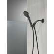 75413DBL Universal Showering Components 4-Setting Hand Shower, Matte Black