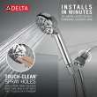 75413Universal Showering Components 4-Setting Hand Shower, Chrome