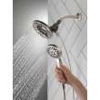 75491SN Universal Showering Components In2ition 4-Setting Two-in-One Shower, Satin Nickel