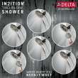 75491SN Universal Showering Components In2ition 4-Setting Two-in-One Shower, Satin Nickel
