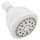 75564CWH Universal Showering Components 5-Setting Shower Head, White