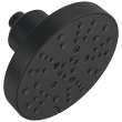 75568BL Universal Showering Components H2Okinetic 5-Setting Shower Head, Matte Black