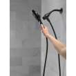 75609BL Universal Showering Components 6-Setting SureDock Magnetic Hand Shower, Matte Black