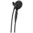 75609BL Universal Showering Components 6-Setting SureDock Magnetic Hand Shower, Matte Black