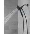 75609BL Universal Showering Components 6-Setting SureDock Magnetic Hand Shower, Matte Black