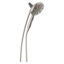 75613SN Universal Showering Components 6-Setting SureDock Magnetic Hand Shower, Satin Nickel