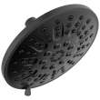 75617BL Universal Showering Components 4 Setting Shower Head, Matte Black