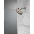 75617SN Universal Showering Components 4 Setting Shower Head, Spotshield Brushed Nickel