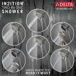 75687DSN Universal Showering Components In2ition 7-Setting Two-in-One Shower, Satin Nickel