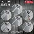 75687D Universal Showering Components In2ition 7-Setting Two-in-One Shower