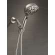 75716SN Universal Showering Components H2Okinetic 7-Setting Hand Shower, Satin Nickel