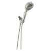75740SN Universal Showering Components 6-Setting Hand Shower with Cleaning Spray, Spotshield Brushed Nickel