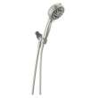 75740SN Universal Showering Components 6-Setting Hand Shower with Cleaning Spray, Spotshield Brushed Nickel