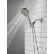 75740SN Universal Showering Components 6-Setting Hand Shower with Cleaning Spray, Spotshield Brushed Nickel