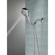 75740Universal Showering Components 6-Setting Hand Shower with Cleaning Spray, Chrome