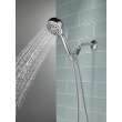 75740Universal Showering Components 6-Setting Hand Shower with Cleaning Spray, Chrome