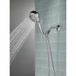 75740Universal Showering Components 6-Setting Hand Shower with Cleaning Spray, Chrome