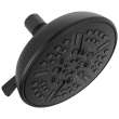 75898BL Universal Showering Components 8-Setting Shower Head, Matte Black